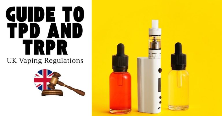 UK Vaping Regulations: TPD, TRPR and What Applies to CBD Vapes (2026)