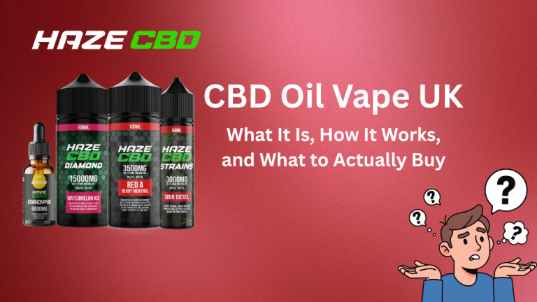 CBD Oil Vape UK: What It Is and What to Actually Buy