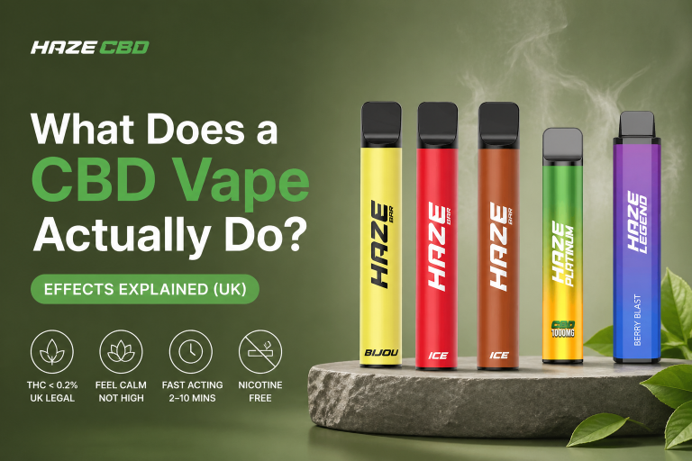 What Does a CBD Vape Do? Effects Explained (UK)