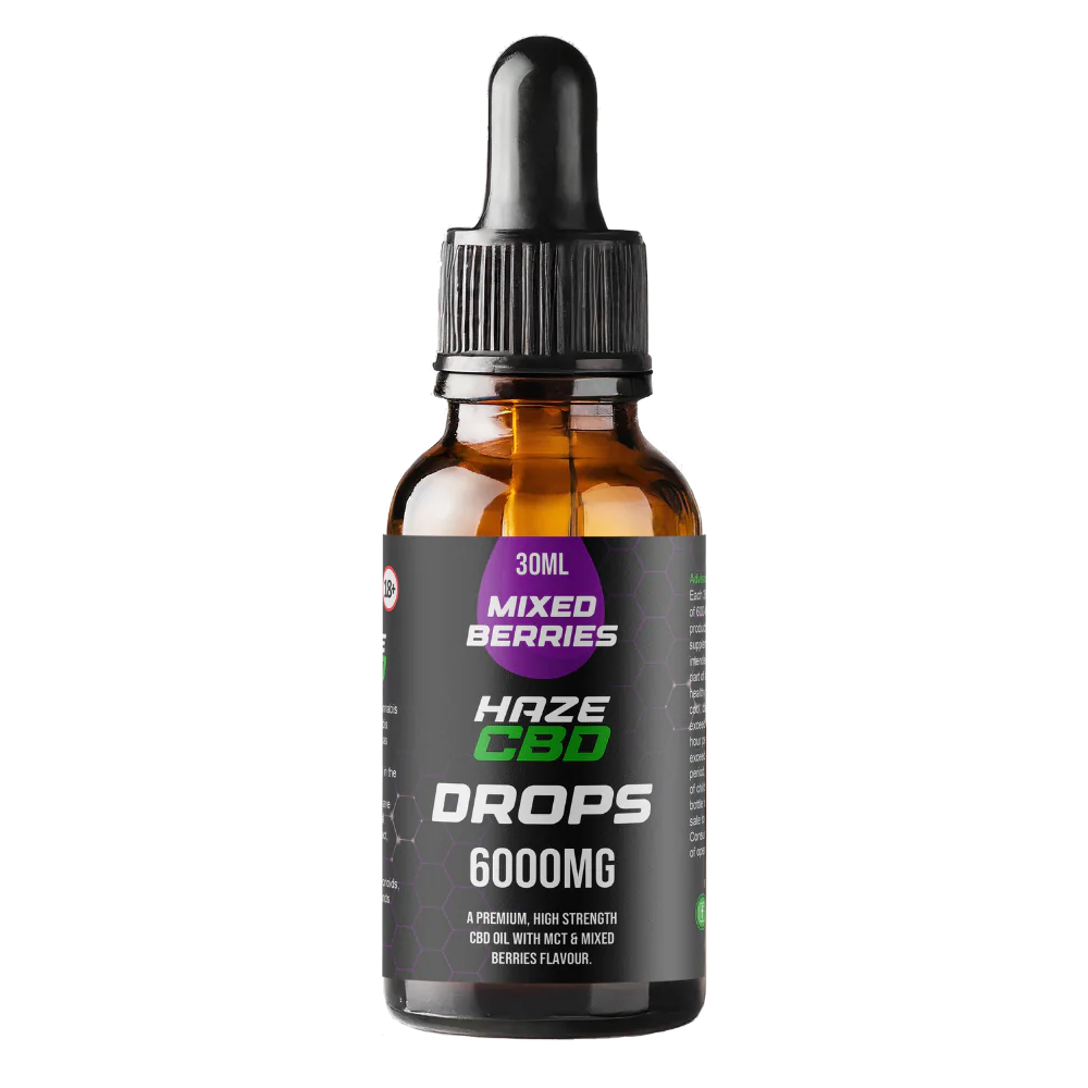 Haze CBD Oral Drops 6000mg, 30ml bottle