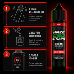 Haze CBD Strains 3000mg CBD E-Liquid (60ml) - Image 3