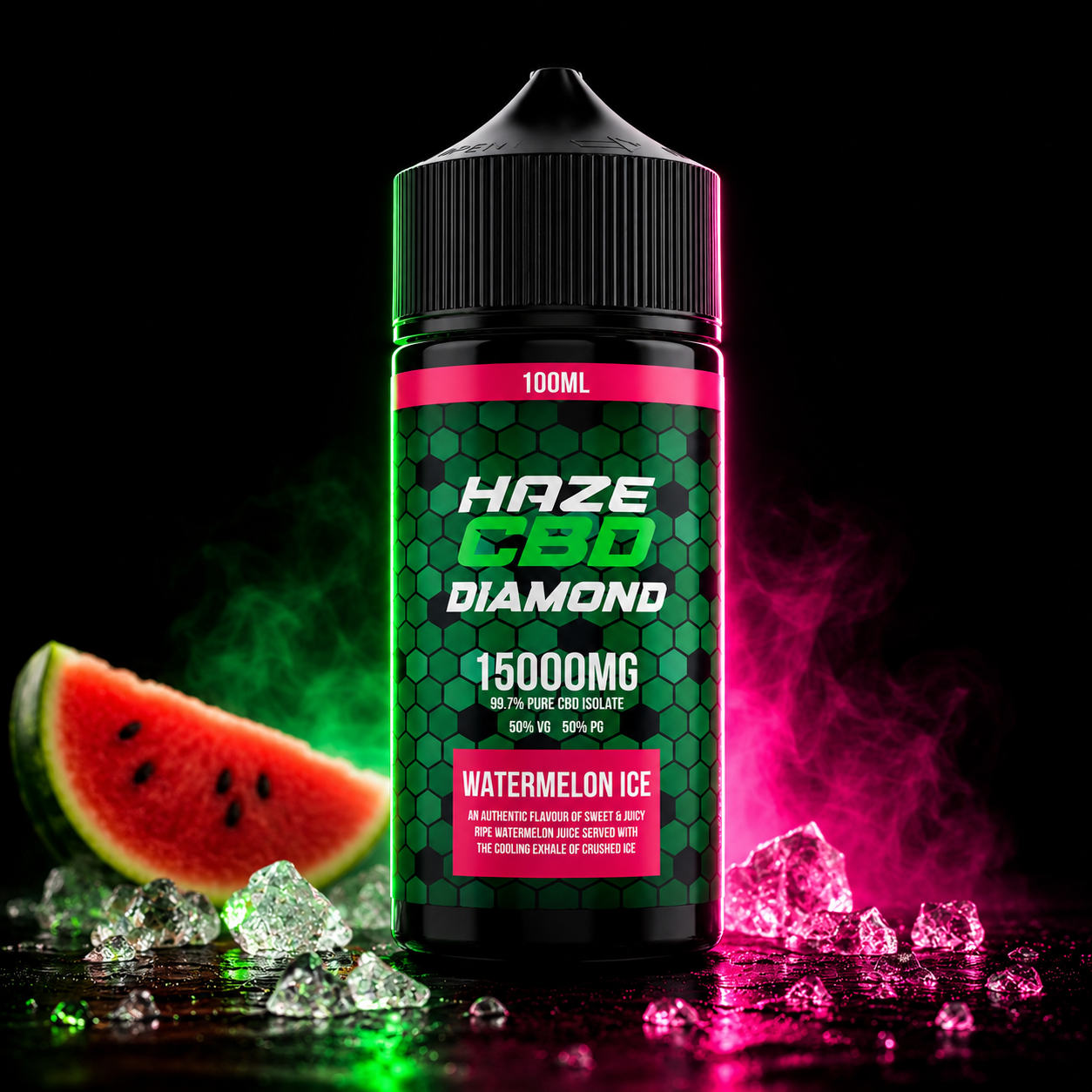 Haze Diamond 15000mg CBD e-liquid, 100ml