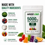CBD Gummy Bears 5000 MG 100 Gummies - Image 4